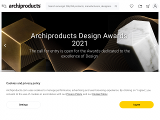 archiproducts.com screenshot