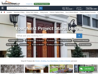 architecturaldepot.com screenshot