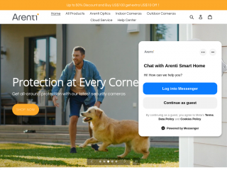 arentishop.com screenshot