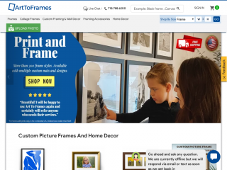 arttoframe.com screenshot