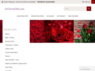 arttowngifts.com screenshot