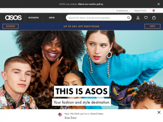 asos.com screenshot
