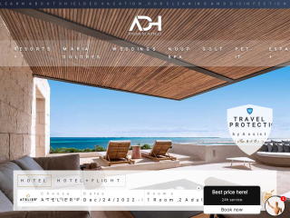 atelierdehoteles.com screenshot