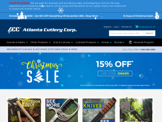 atlantacutlery.com screenshot