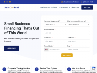atlasonefund.com screenshot