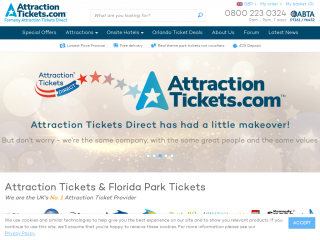 attractiontickets.com screenshot