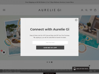 aureliegi.com screenshot