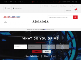 autopartstoys.com screenshot