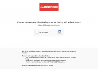 autorentals.com screenshot
