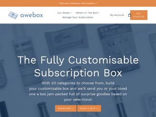 awebox.co.uk screenshot