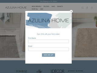 azulina.com screenshot