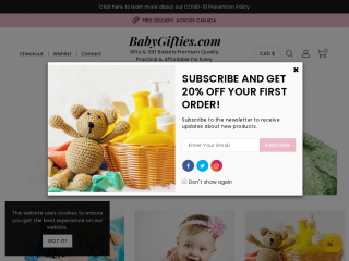 babygifties.com screenshot