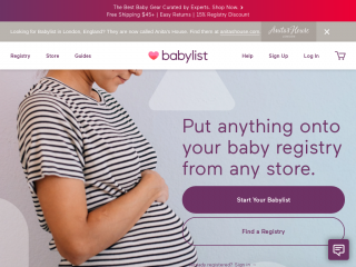 babylist.com screenshot
