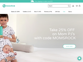 babynoomie.com screenshot