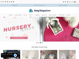 babyuniquecorn.com screenshot