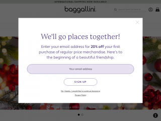 baggallini.com screenshot