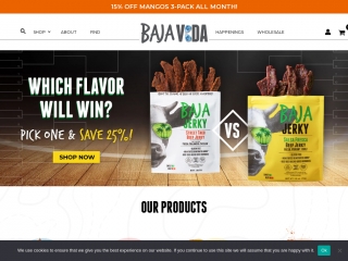 bajajerky.com screenshot