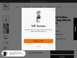 baristacoffeelab.com screenshot