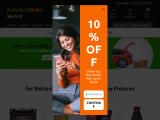 batteriesplus.com screenshot