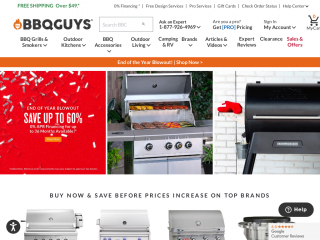 bbqguys.com screenshot