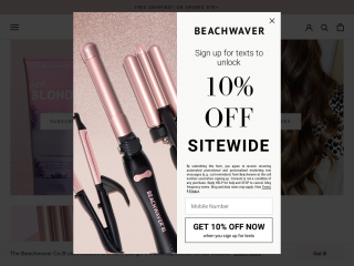 beachwaver.com screenshot