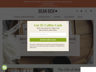 beanbox.com screenshot