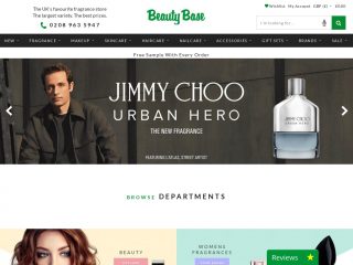 beautybase.com screenshot