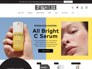 beautycounter.com screenshot