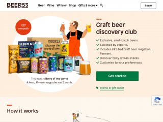 beer52.com screenshot