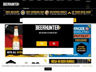 beerhunter.co.uk screenshot