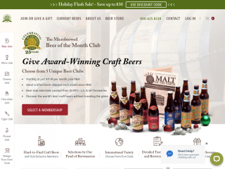 beermonthclub.com screenshot