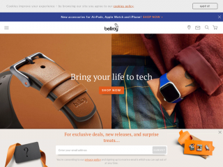 bellroy.com screenshot