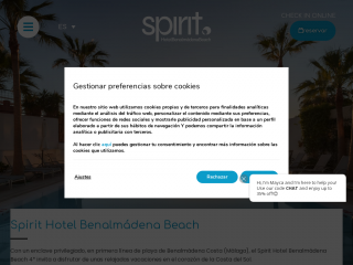 benalmadenabeach.com screenshot