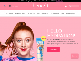 benefitcosmetics.com screenshot