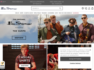 bensherman.co.uk screenshot