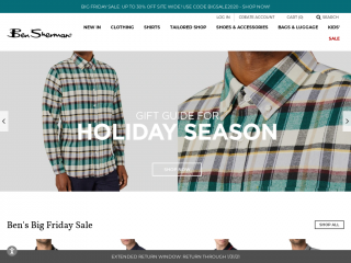 bensherman.com screenshot