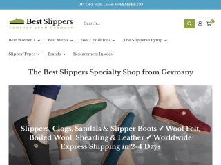 best-slippers.com screenshot