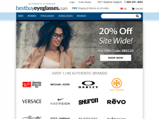 bestbuyeyeglasses.com screenshot