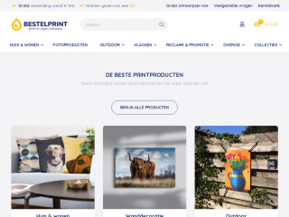 bestelprint.nl screenshot
