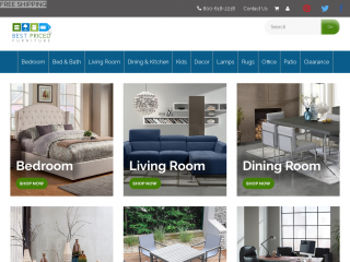 bestpricedfurniture.com screenshot