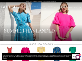 beulahlondon.com screenshot