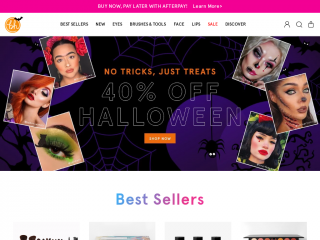 bhcosmetics.com screenshot