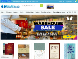 biblestore.com screenshot