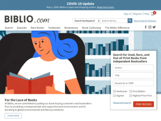 biblio.com screenshot