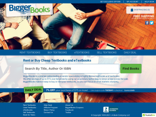 biggerbooks.com screenshot