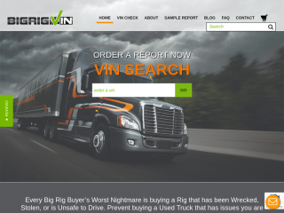 bigrigvin.com screenshot