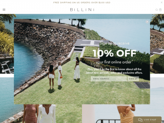 billini.com screenshot