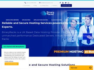 binaryracks.com screenshot