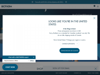 biotherm.ca screenshot