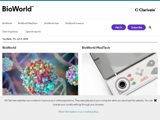 bioworld.com screenshot